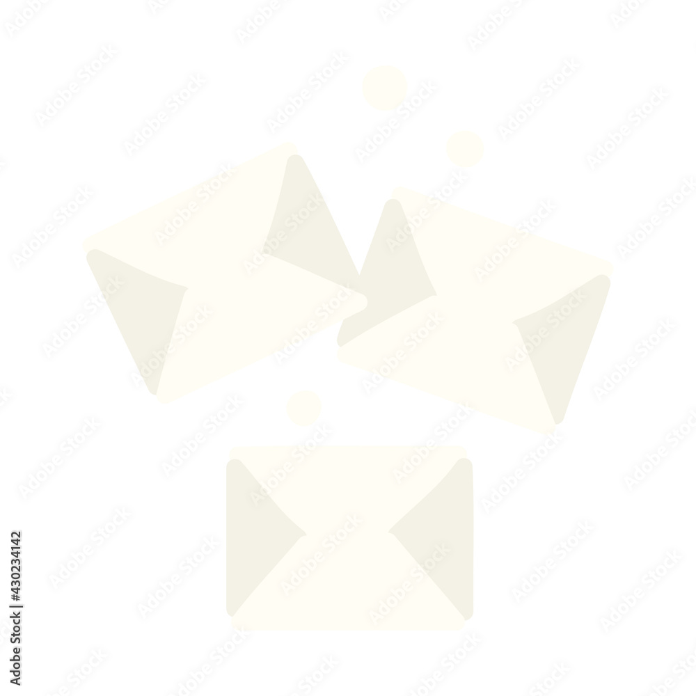 set of sealed envelopes set of sealed envelopes