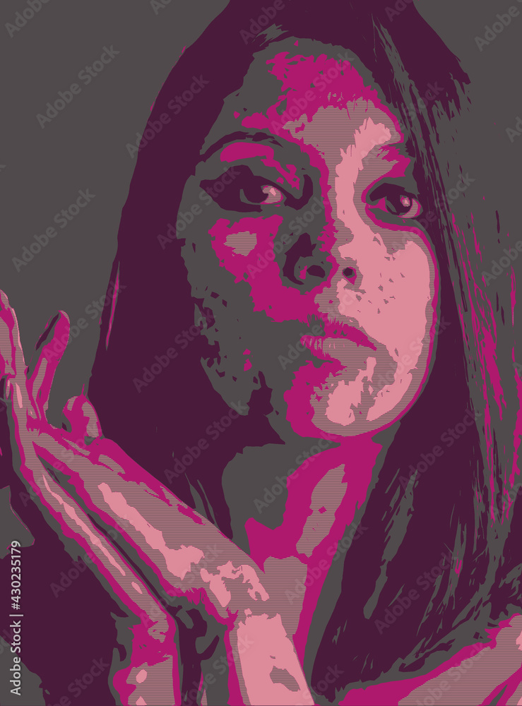 Fototapeta premium portrait of a girl