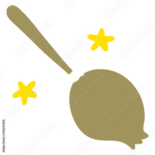 magic broomstick sweeping