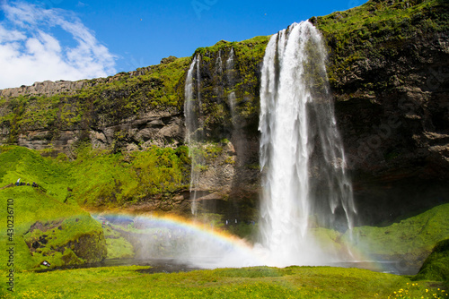 Seljalandsfoss waterfall in Iceland © Yuriy