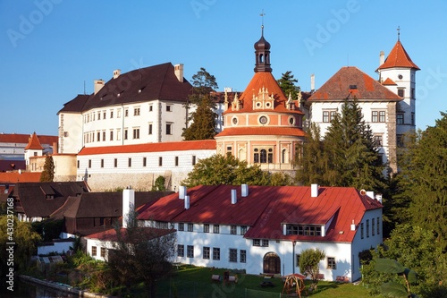 Castle chateau palace Jindrichuv Hradec Czech republic