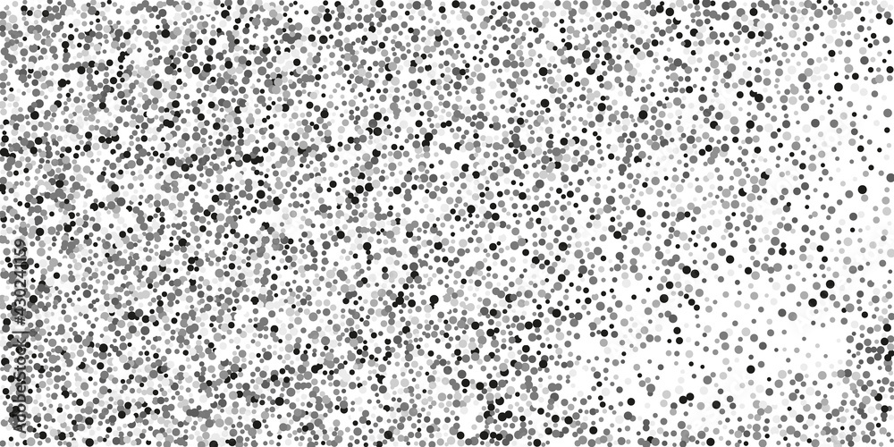 Silver shine of confetti on a white background. Illustration of a drop of shiny particles. Decorative element. Element of design. Vector illustration, EPS 10. Silver shine of confetti on a white background. Illustration of a drop of shiny particles. Decorative element. Element of design. Vector illustration, EPS 10.