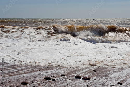 Budleigh Salterton Beach, Devon, England photo