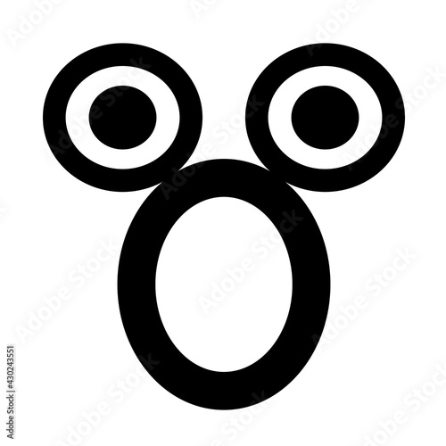 gasping shocked face icon