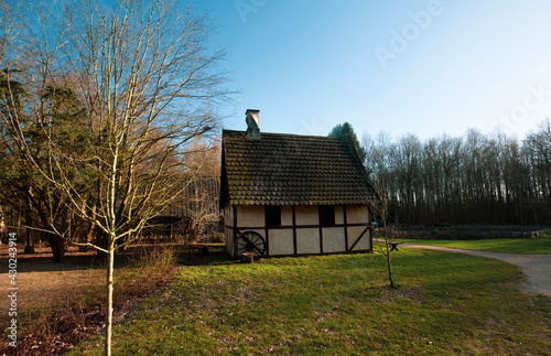 Medieval village in Denmark photo