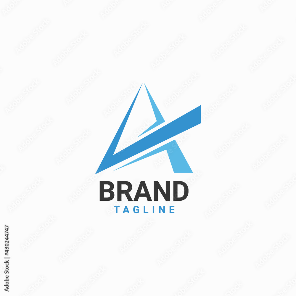 letter A modern and corporate business logo icon design template letter A modern and corporate business logo icon design template