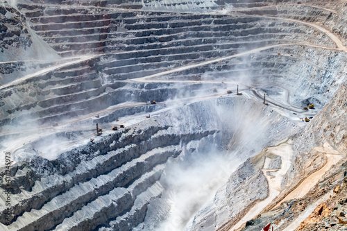 Chuquicamata, biggest open pit copper mine, Calama, Chile