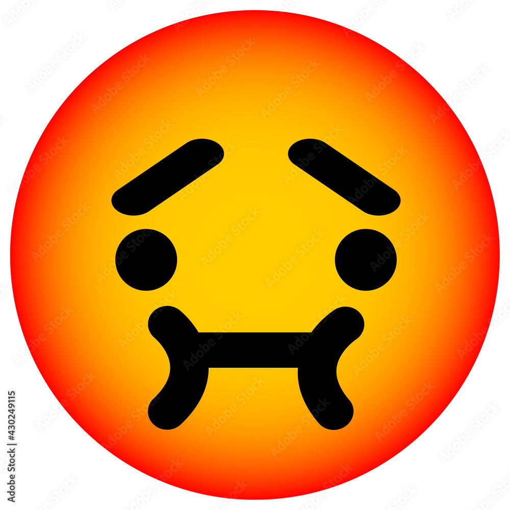 unsure face circle unsure face circle