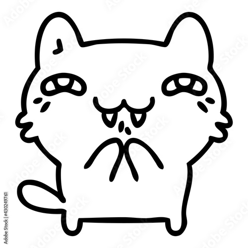 mischievous halloween cat