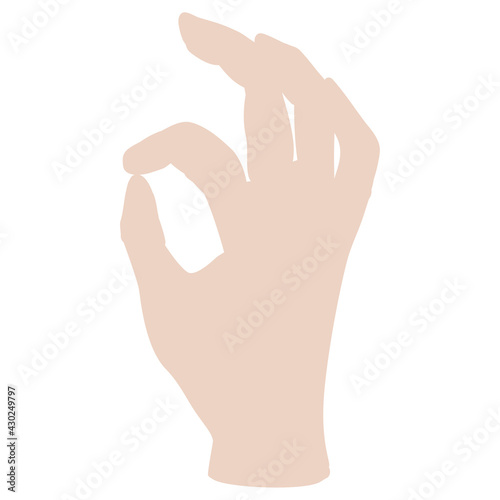 okay hand gesture