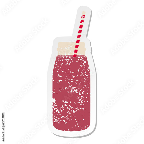 smoothie grunge sticker