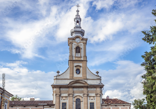 Charles Borromeo catholic church in Sighetu Marmatiei town, Romania