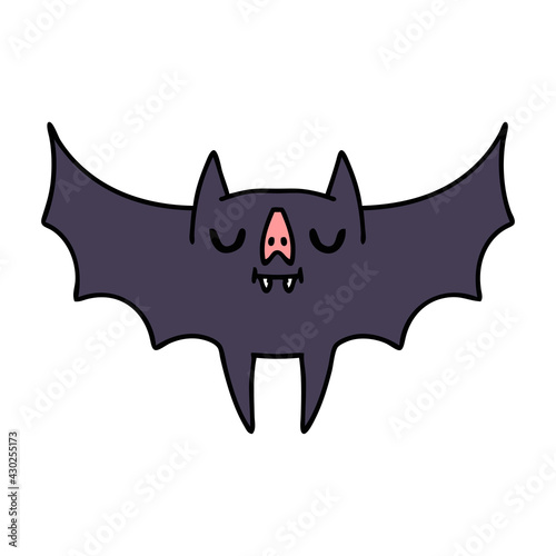 cute spooky halloween bat