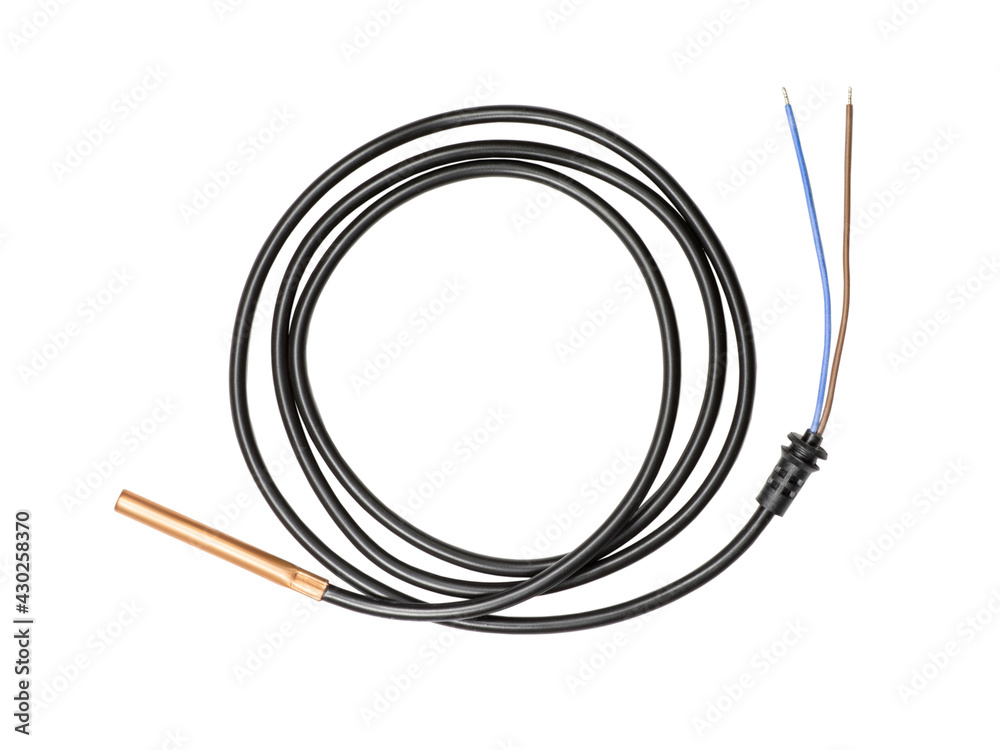 The straight cylindrical flue gas sensor made of heatresistant materials is designed to monitor