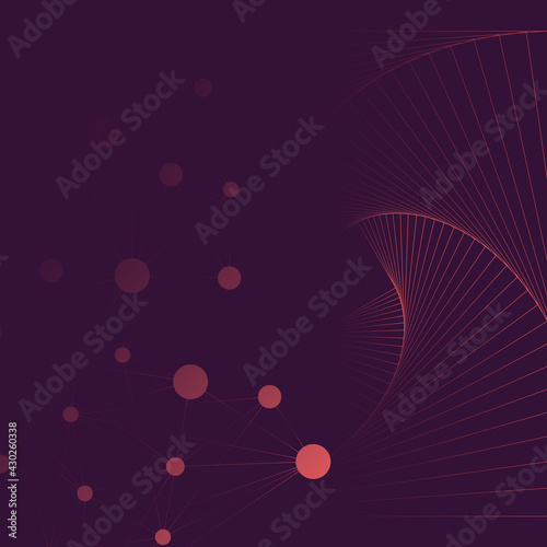 Vector technology background. Abstract element triangle geometric