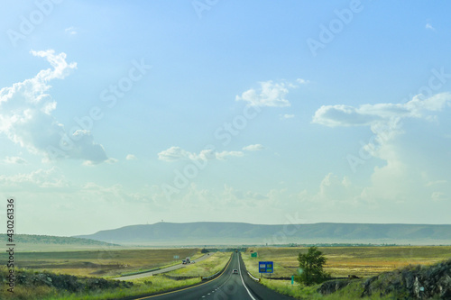open road landscape