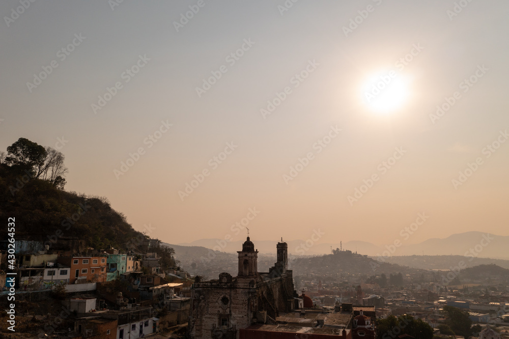 Obraz premium Capilla de San Miguel Arcángel, Atlixco Puebla