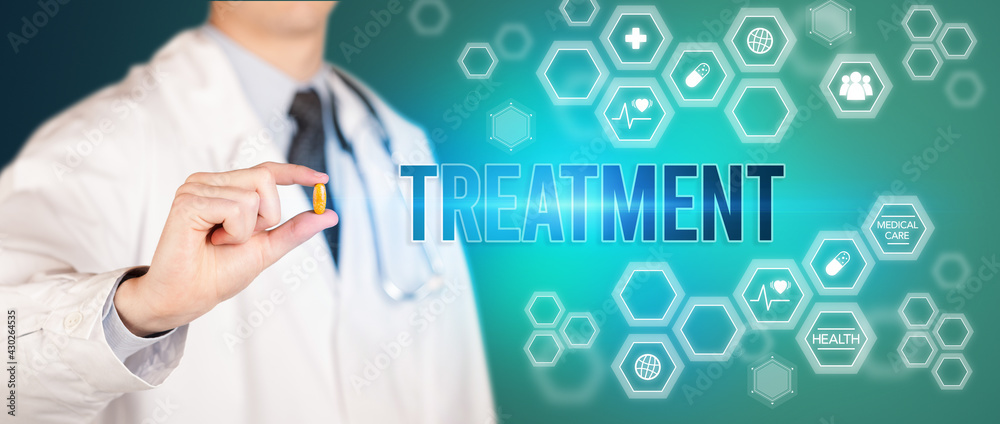Close-up of a doctor giving you a pill Close-up of a doctor giving you a pill