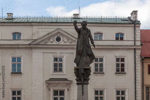 Monument to Peter Skarga in Krakow, Poland photo