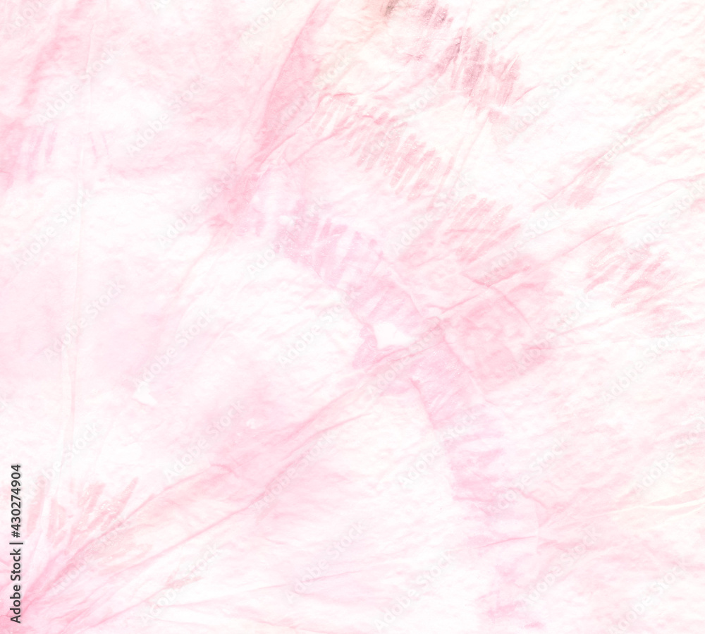 Fototapeta premium Pastel Tie Dye Wash. Dyed Stripe Light Pattern.