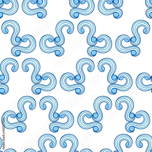 art knick knack seamless pattern textile print. repeat pattern background design