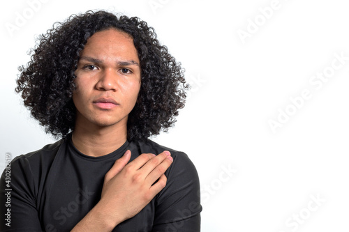 expresión preocupada