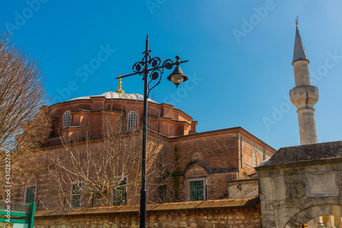 ISTANBUL, TURKEY: Exterior of the little Hagia Sophia, also known as the Kucuk Aya Sofya, in Istanbul photo