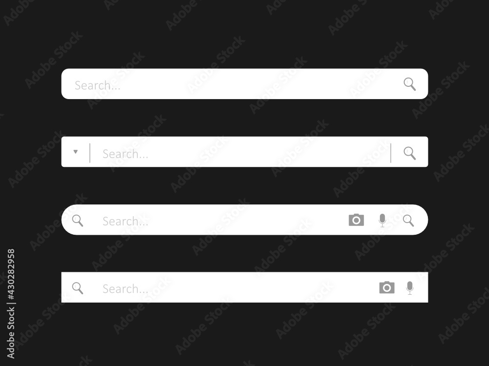 Search bar SVG template for websites and mobile applications. Search bar SVG template for websites and mobile applications.
