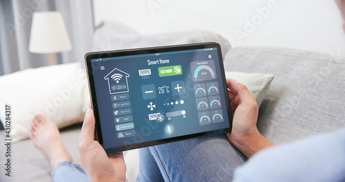 Iot Smart Home Concept photo