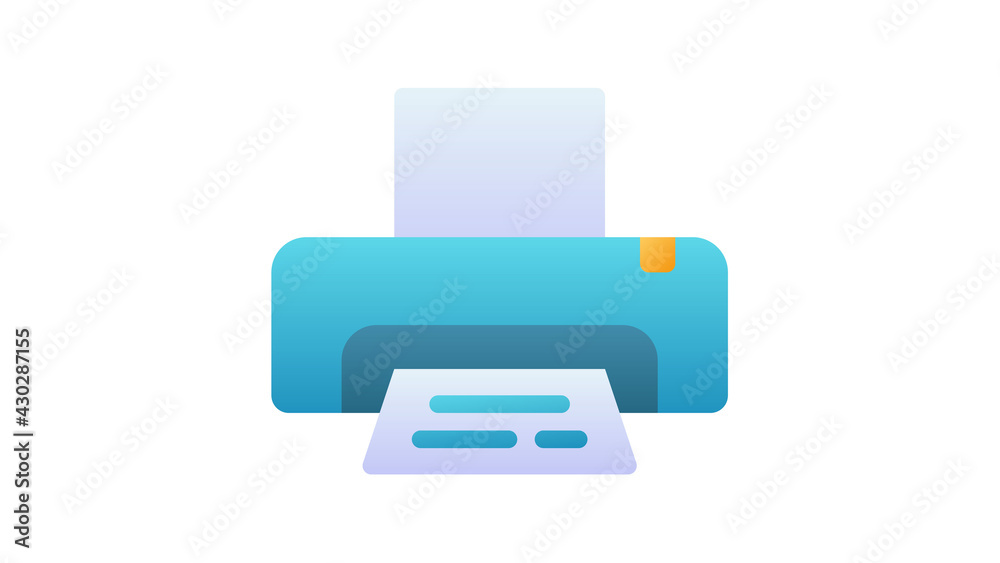 printer office print single isolated icon with single isolated icon with smooth style printer office print single isolated icon with single isolated icon with smooth style
