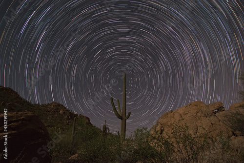 Sonoran Desert Star Trails
