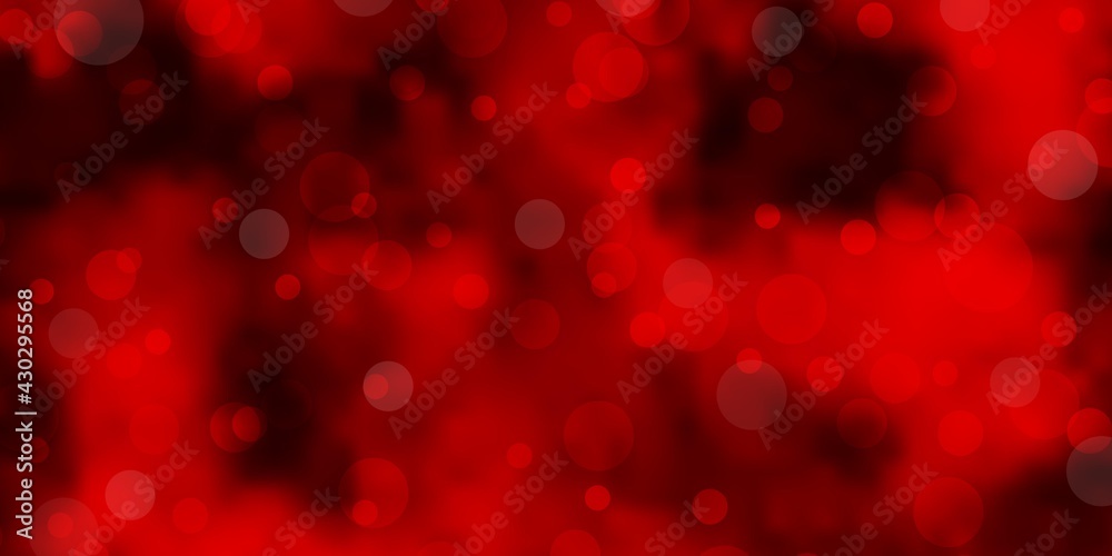 Dark Red vector backdrop with dots. Dark Red vector backdrop with dots.