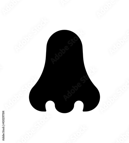 Nose nasal vector icon