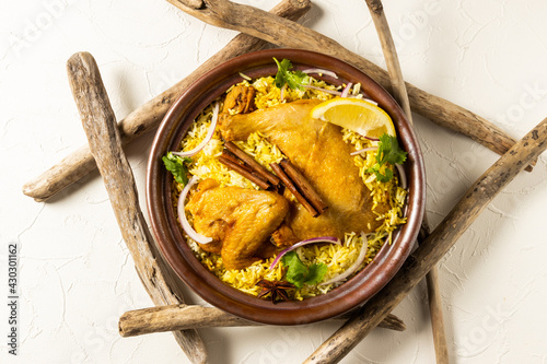  インド料理 ビリヤニ Biryani is a typical Indian mixed rice