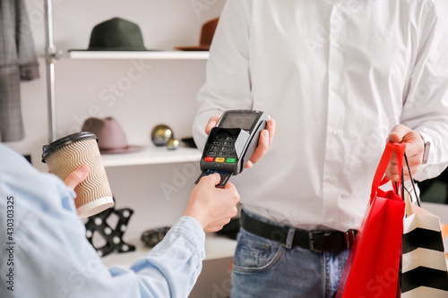 Buyer paying for purchase i...