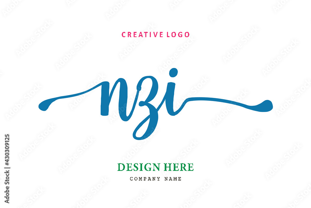 NZI lettering logo is simple, easy to understand and authoritative NZI lettering logo is simple, easy to understand and authoritative