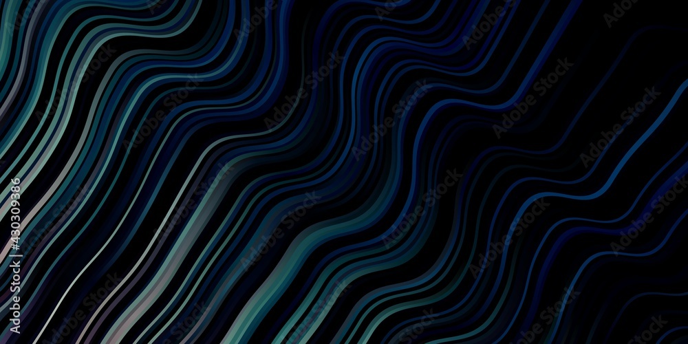 Dark Blue, Red vector template with wry lines.