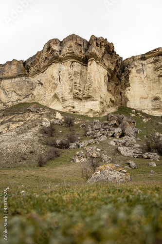 Aq Qaya,White Rock, a rock in Crimea