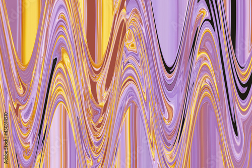 Abstract geometric background Vector. Fluid shapes composition. Gradient trendy style wallpaper