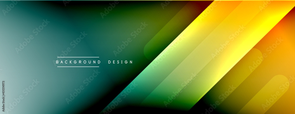 Dynamic lines abstract background. 3D shadow effects and fluid gradients. Modern overlapping forms Dynamic lines abstract background. 3D shadow effects and fluid gradients. Modern overlapping forms