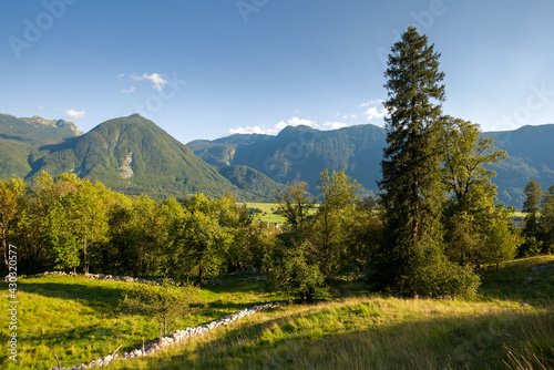 Alpine landscape in Slovenia