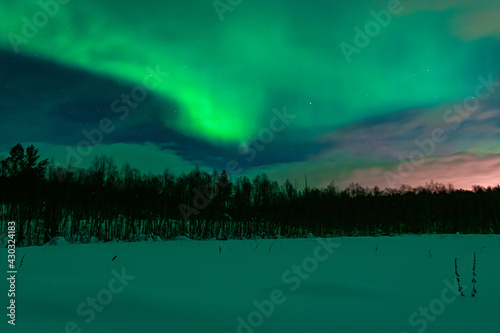 Hunting for night lights in the Arctic