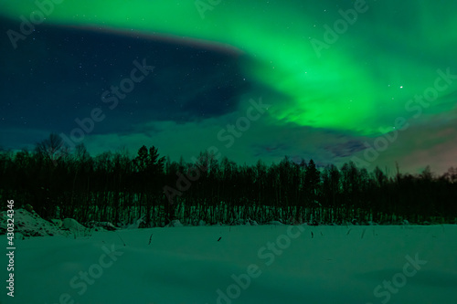 Hunting for night lights in the Arctic