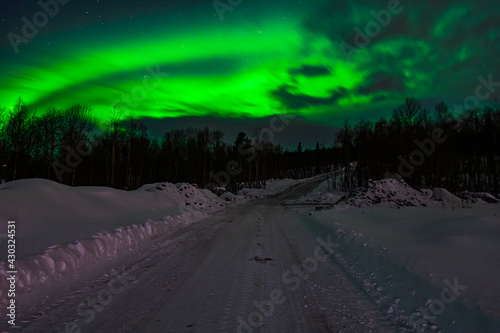 Hunting for night lights in the Arctic