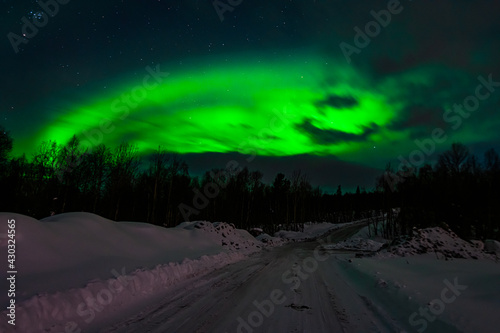 Hunting for night lights in the Arctic