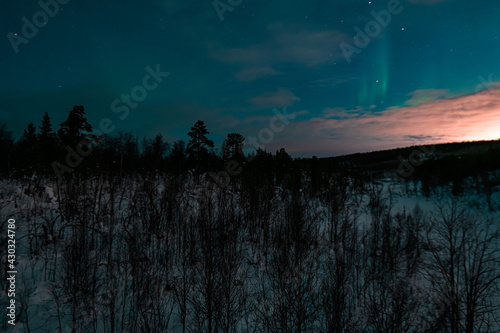 Hunting for night lights in the Arctic