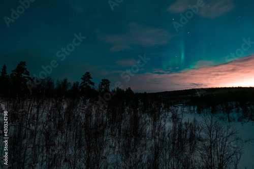 Hunting for night lights in the Arctic