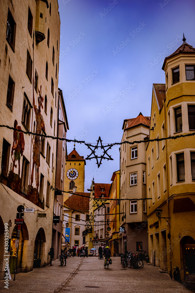 Callejones de Regensburg, Alemania