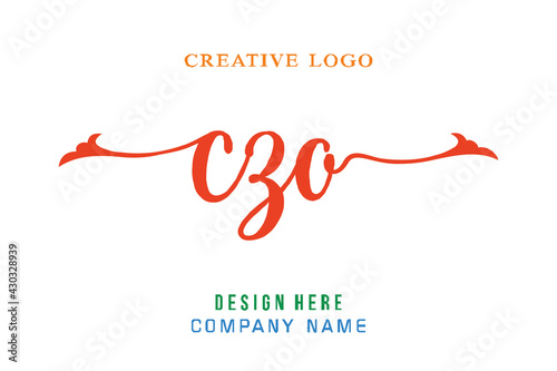 CZO lettering logo is simple, easy to understand and authoritative photo