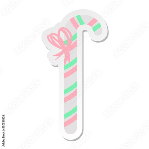 candy cane sticker